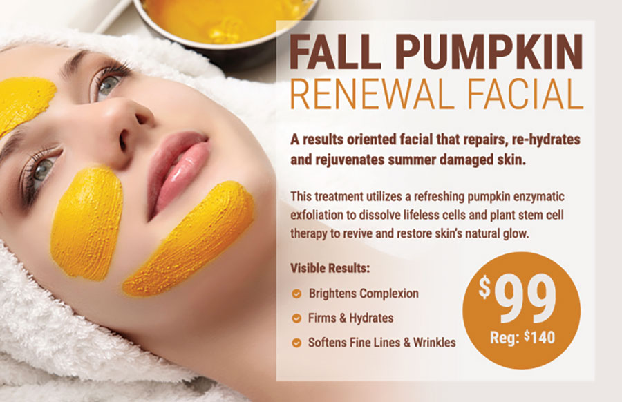 Fall Pumpkin Renewal Facial